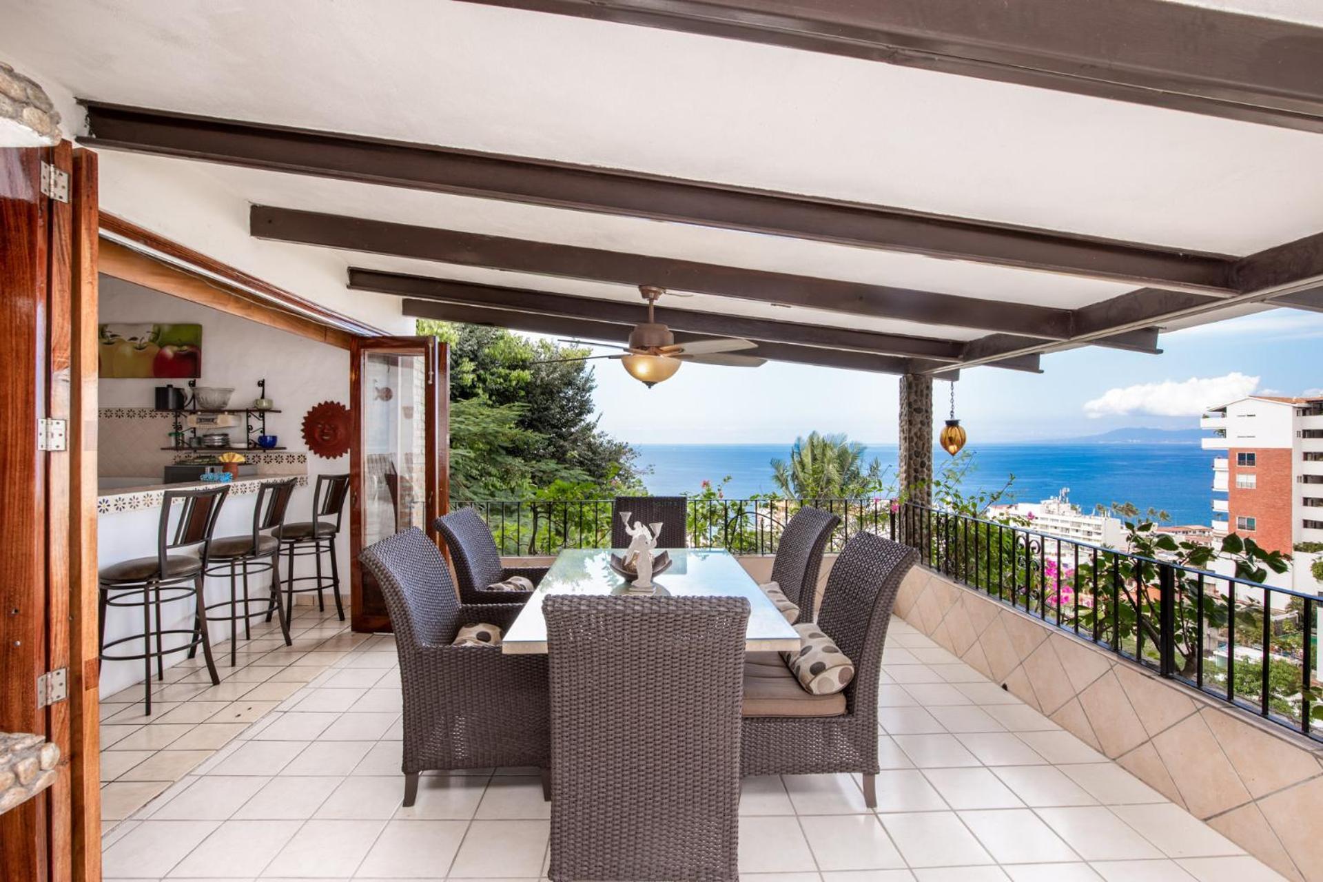 プエルトバラータ Casa Anitaアパートホテル エクステリア 写真
